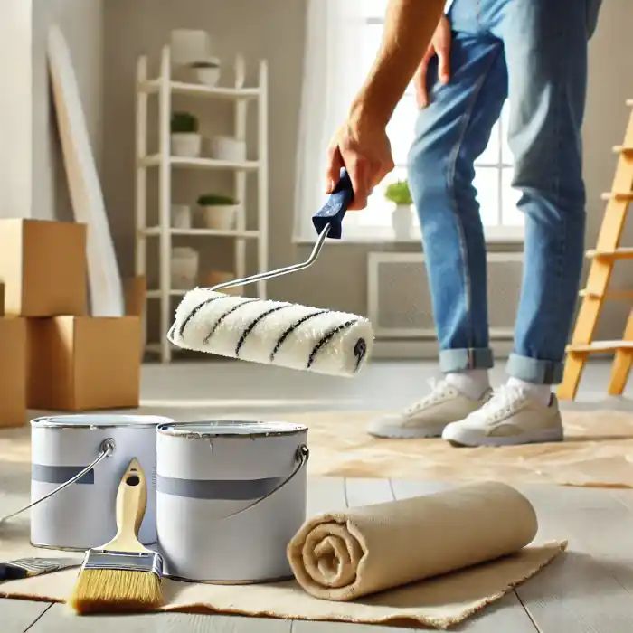 Xử lý tường trước khi quét sơn chống thấm